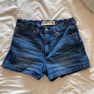 Abercrombie Fitch High Rise Shorts